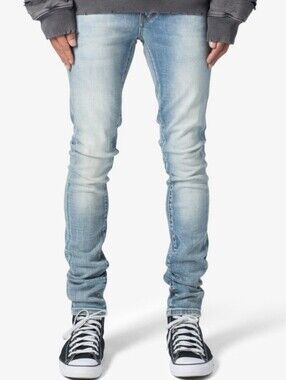 MNML | Jeans | Mnml Jeans Mens 32x33 Blue Distressed Destroyed